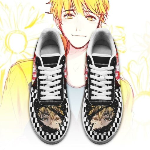 Tokyo Ghoul Nagachika Sneakers Custom Checkerboard Shoes Anime - 2 - GearAnime