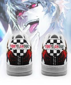 Tokyo Ghoul Nishiki Sneakers Custom Checkerboard Shoes Anime - 3 - GearAnime