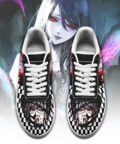 Tokyo Ghoul Rize Sneakers Custom Checkerboard Shoes Anime - 2 - GearAnime
