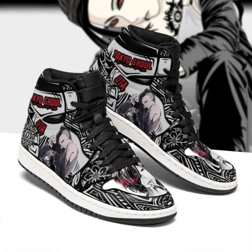Tokyo Ghoul Uta Sneakers Custom Tokyo Ghoul Anime Shoes MN05 - 2 - GearAnime