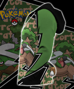 Torterra Zip Hoodie Costume Pokemon Shirt Fan Gift Idea VA06 - 4 - GearAnime