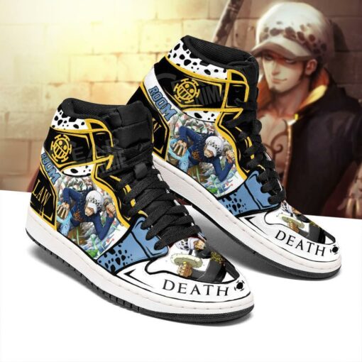 Trafalgar D. Water Law Sneakers One Piece Anime Shoes Fan Gift MN06 - 2 - GearAnime