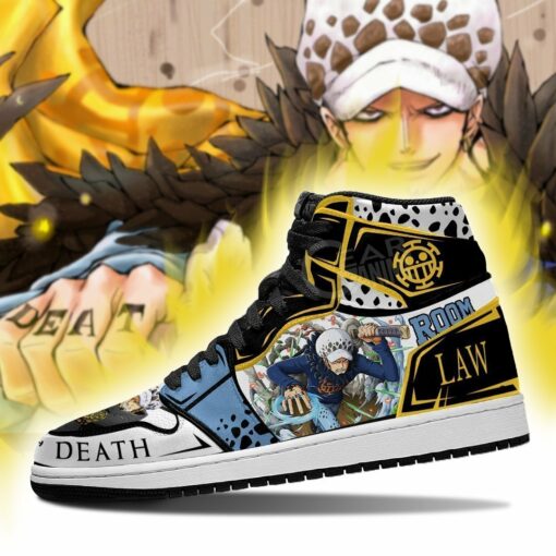 Trafalgar D. Water Law Sneakers One Piece Anime Shoes Fan Gift MN06 - 3 - GearAnime