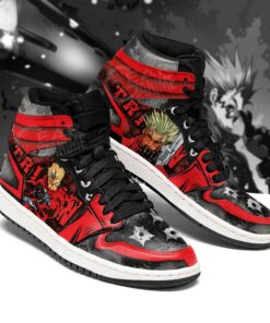 Trigun Vash The Stampede Sneakers Anime Custom Shoes - 3 - GearAnime