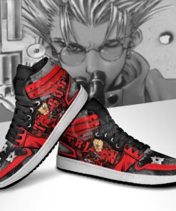 Trigun Vash The Stampede Sneakers Anime Custom Shoes - 4 - GearAnime