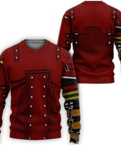 Trigun Vash The Stampede Shirt Costume Uniform Anime Hoodie Sweater - 2 - GearAnime