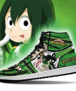 Tsuyu Asui Sneakers Froppy My Hero Academia Anime Shoes - 3 - GearAnime