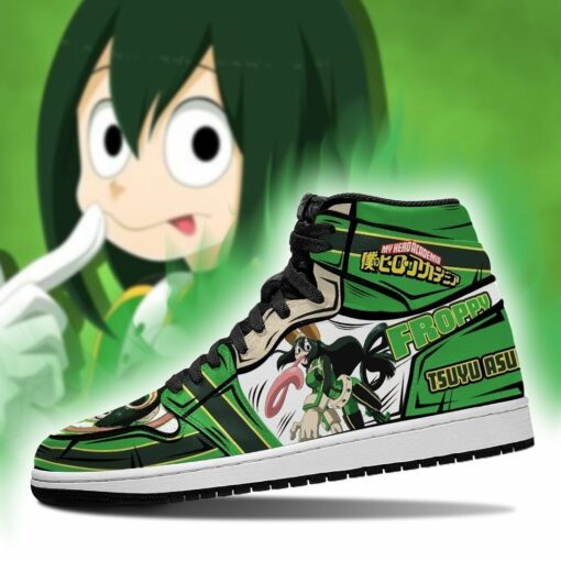 Tsuyu Asui Sneakers Froppy My Hero Academia Anime Shoes - 3 - GearAnime