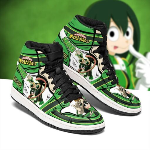 Tsuyu Asui Sneakers Skill My Hero Academia Anime Shoes PT04 - 2 - GearAnime