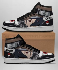 Uchiha Shisui Sneakers Sharingan Eyes Naruto Anime Sneakers - 2 - GearAnime