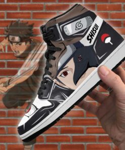 Uchiha Shisui Sneakers Sharingan Eyes Naruto Anime Sneakers - 4 - GearAnime