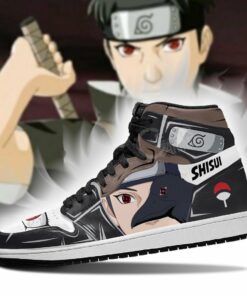 Uchiha Shisui Sneakers Sharingan Eyes Naruto Anime Sneakers - 1 - GearAnime