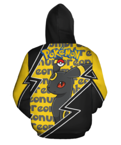 Umbreon Zip Hoodie Costume Pokemon Shirt Fan Gift Idea VA06 - 3 - GearAnime