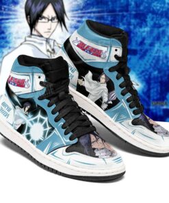 Uryu Ishida Bleach Sneakers Anime Custom Shoes MN09 - 3 - GearAnime