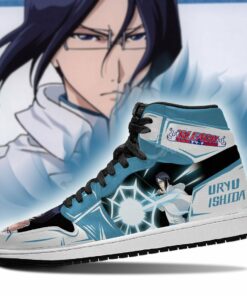 Uryu Ishida Bleach Sneakers Anime Custom Shoes MN09 - 4 - GearAnime