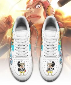 Usop Sneakers Custom One Piece Anime Shoes Fan PT04 - 2 - GearAnime