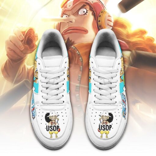 Usop Sneakers Custom One Piece Anime Shoes Fan PT04 - 2 - GearAnime