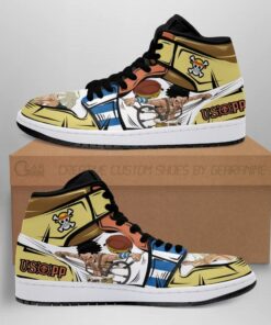 Usopp Sneakers The Sniper Skill One Piece Anime Shoes Fan MN06 - 1 - GearAnime
