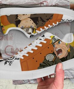Uzumaki Naruto Skate Shoes Naruto Anime Custom Shoes PN10 - 2 - GearAnime