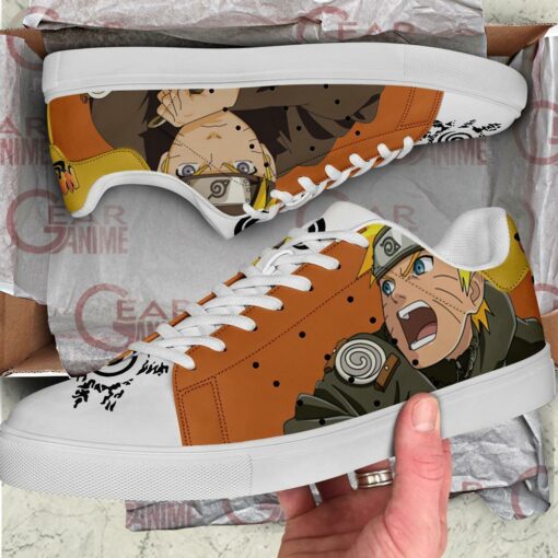 Uzumaki Naruto Skate Shoes Naruto Anime Custom Shoes PN10 - 2 - GearAnime