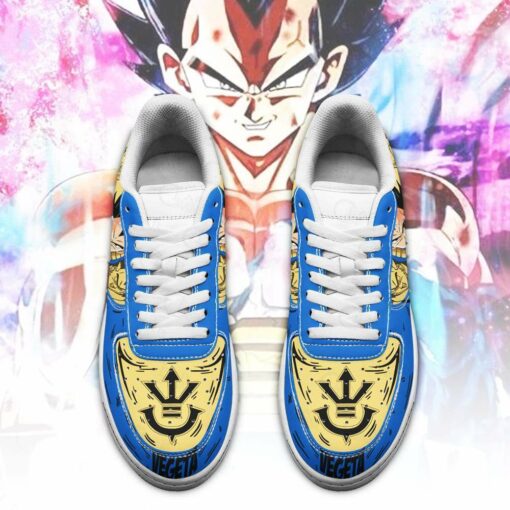 Vegeta Blue Sneakers Custom Dragon Ball Anime Shoes Fan Gift PT05 - 2 - GearAnime