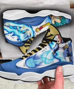 Vegeta Blue Sneakers Dragon Ball Super Anime Custom Shoes - 2 - GearAnime