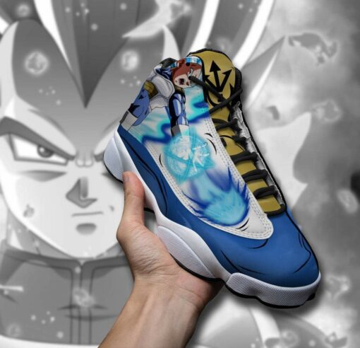 Vegeta Blue Sneakers Dragon Ball Super Anime Custom Shoes - 4 - GearAnime