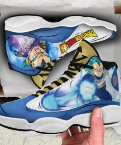 Vegeta Saiyan Blue Sneakers Dragon Ball Super Anime Shoes - 3 - GearAnime