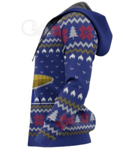 Vegeta Ugly Christmas Sweater It's Over 9000 Funny DBZ Xmas Gift VA10 - 4 - GearAnime