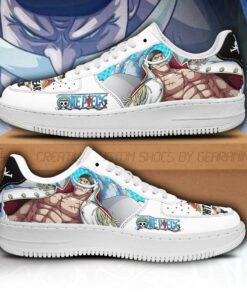 White Beard Sneakers Custom One Piece Anime Shoes Fan PT04 - 1 - GearAnime