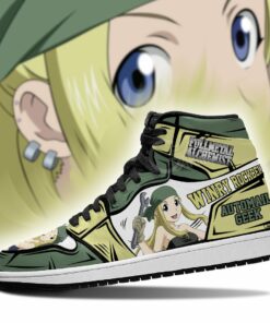 Winry Rockbell Fullmetal Alchemist Sneakers Anime Custom Shoes - 3 - GearAnime
