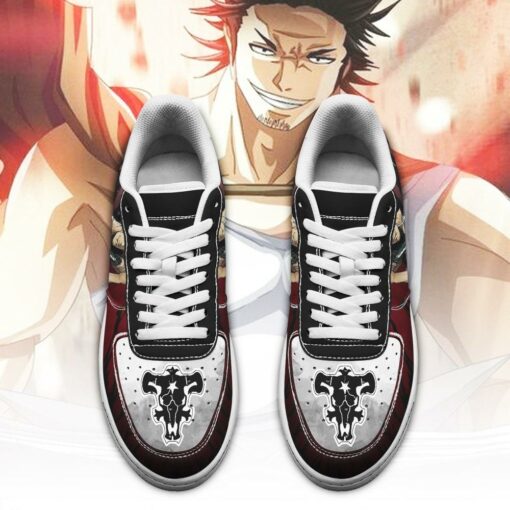 Yami Sukehiro Sneakers Black Bull Knight Black Clover Anime Shoes - 2 - GearAnime
