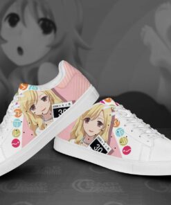Toradora Yasuko Takasu Skate Shoes Custom Anime Shoes - 3 - GearAnime