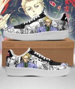 Yoshikage Kira Sneakers Manga Style JoJo's Anime Shoes Fan Gift PT06 - 1 - GearAnime