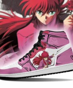 Yu Yu Hakusho Shoes Kurama Sneakers High Top Anime Shoes - 3 - GearAnime