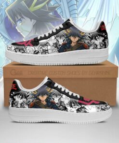 Yugioh Shoes Yusei Fudo Sneakers Yu Gi Oh Anime Shoes - 1 - GearAnime