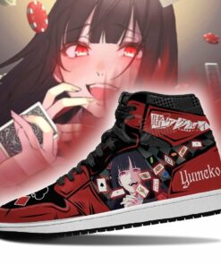 Yumeko Kirari Kakegurui Sneakers Anime Custom Shoes From Fan Request - 3 - GearAnime