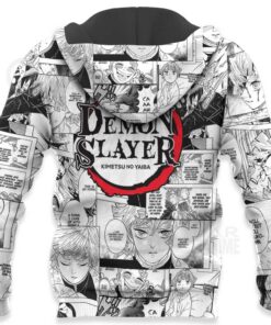 Demon Slayer Zenitsu Hoodie Anime Mix Manga KNY Shirt - 7 - GearAnime