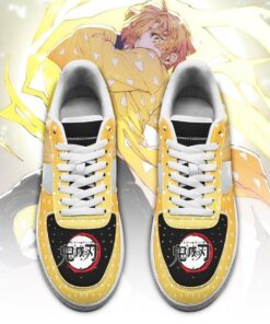 Zenitsu Sneakers Demon Slayer Anime Shoes Fan Gift Idea PT06 - 2 - GearAnime