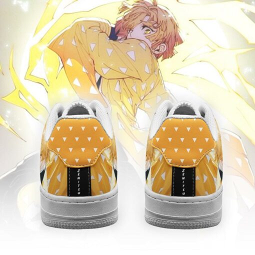 Zenitsu Sneakers Demon Slayer Anime Shoes Fan Gift Idea PT06 - 3 - GearAnime
