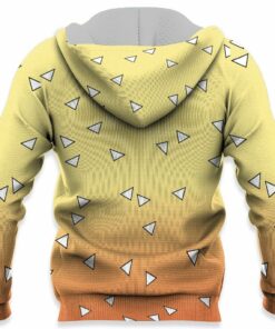 Zenitsu Shirt Costume Demon Slayer Anime Hoodie Sweater - 6 - GearAnime