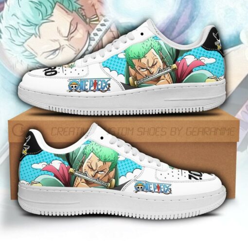 Zoro One Piece Sneakers Custom Anime Shoes PT04 - 1 - GearAnime