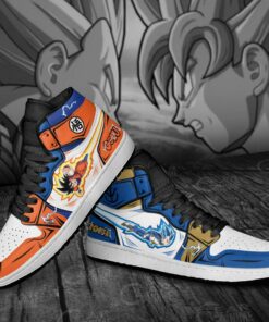 Goku and Vegeta Custom Shoes 7