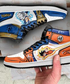 Goku and Vegeta Custom Shoes 6