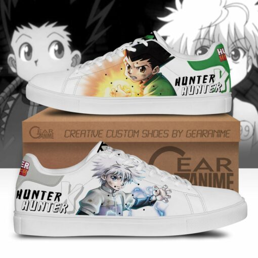 Gon and Killua Skate Shoes Custom Anime Hunter x Hunter Shoes - 1 - GearAnime