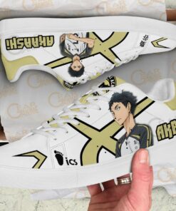 Keiji Akaashi Skate Shoes Custom Haikyuu Anime Shoes - 2 - GearAnime