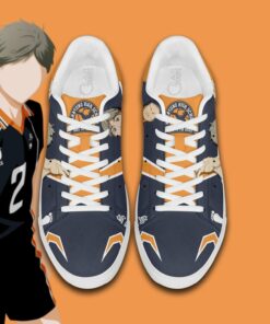 Koshi Sugawara Skate Shoes Custom Haikyuu Anime Shoes - 4 - GearAnime