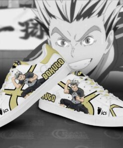 Kotaro Bokuto Skate Shoes Custom Haikyuu Anime Shoes - 3 - GearAnime