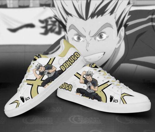 Kotaro Bokuto Skate Shoes Custom Haikyuu Anime Shoes - 3 - GearAnime