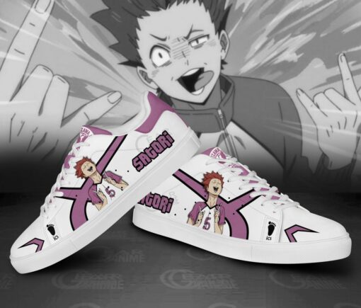 Satori Tendou Skate Shoes Custom Haikyuu Anime Shoes - 3 - GearAnime